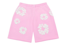 Load image into Gallery viewer, Denim Tears The Cotton Wreath Sweatshorts &quot;Powder Pink&quot;
