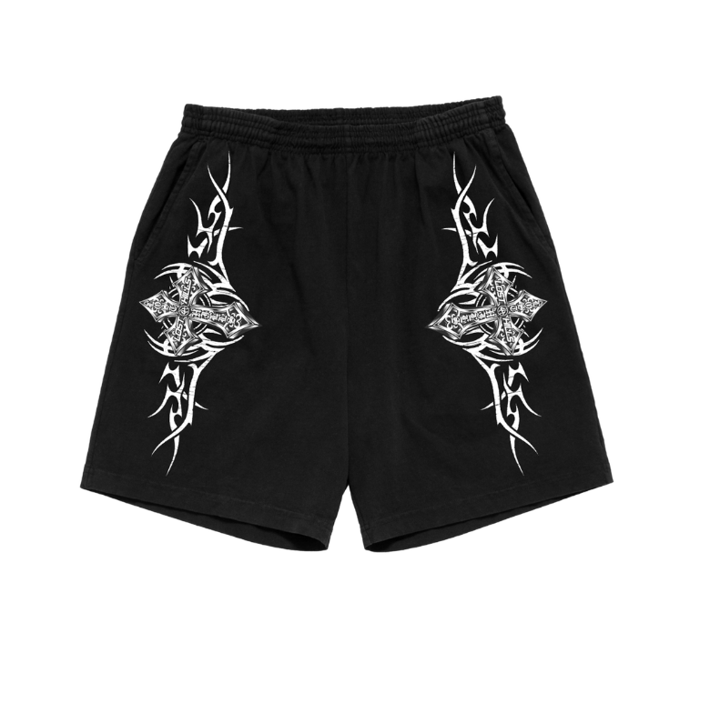 Lost In The Hills Tribal Logo Shorts 