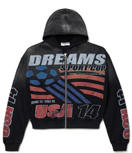 Load image into Gallery viewer, Vale Forever USA14 Thermal Zip-Up &quot;Black&quot;
