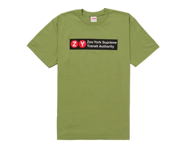 Supreme Zoo York Transit Tee 