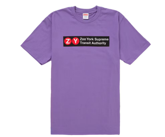Supreme Zoo York Transit Tee 