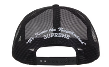 Load image into Gallery viewer, Supreme Beef Mesh Back 5-Panel &quot;Black&quot;
