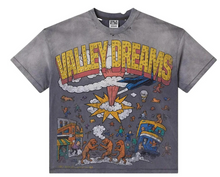 Load image into Gallery viewer, Vale Forever Faded Chaos Bling Tee &quot;Grey&quot;
