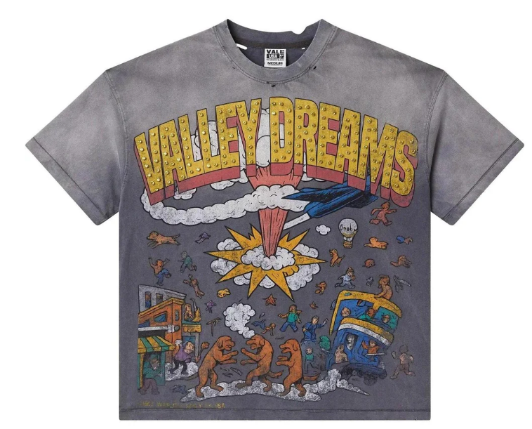 Vale Forever Faded Chaos Bling Tee 