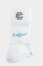 Load image into Gallery viewer, Eric Emanuel EE Socks &quot;White&quot;
