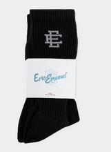 Load image into Gallery viewer, Eric Emanuel EE Socks &quot;Black&quot;
