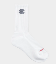 Load image into Gallery viewer, Eric Emanuel EE Socks &quot;White&quot;
