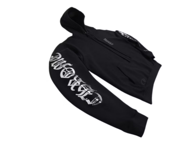 Chrome Hearts Foil Print Hoodie 