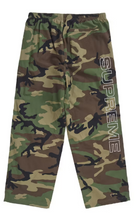 Load image into Gallery viewer, Supreme Spellout Embroidered Ripstop Track Pant &quot;Woodland Camo&quot;
