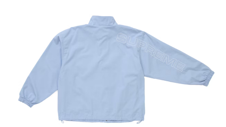 Supreme Spellout Embroidered Ripstop Track Jacket 