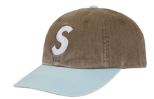 Load image into Gallery viewer, Supreme Pigment Coated 2-Tone S Logo 6-Panel &quot;Brown&quot;
