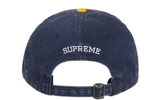 Load image into Gallery viewer, Supreme Pigment Coated 2-Tone S Logo 6-Panel &quot;Dark Denim&quot;
