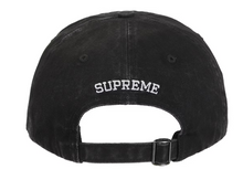 Load image into Gallery viewer, Supreme Pigment Coated 2-Tone S Logo 6-Panel &quot;Black&quot;
