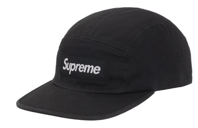 Supreme Washed Chino Twill Camp Cap (FW25) 