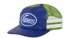 Load image into Gallery viewer, Supreme Vanson Leathers Mesh Back 6-Panel &quot;Blue&quot;
