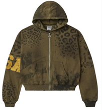 Load image into Gallery viewer, Vale Forever Safari Zip-Up &quot;Olive&quot;
