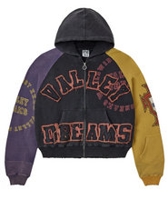 Load image into Gallery viewer, Vale Forever Crest Zip-Up &quot;Black&quot;

