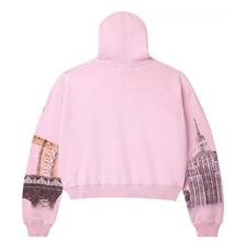 Load image into Gallery viewer, Vale Forever NYC Zip-Up Hoodie &quot;Pink&quot;

