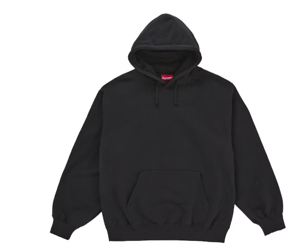 Supreme Satin Appliqué Hooded Sweatshirt (FW25) 