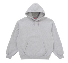 Load image into Gallery viewer, Supreme Satin Appliqué Hooded Sweatshirt (FW25) &quot;Heather Grey&quot;
