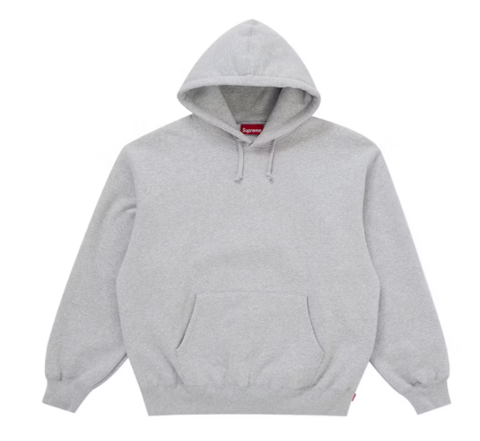 Supreme Satin Appliqué Hooded Sweatshirt (FW25) 