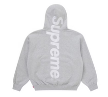 Load image into Gallery viewer, Supreme Satin Appliqué Hooded Sweatshirt (FW25) &quot;Heather Grey&quot;
