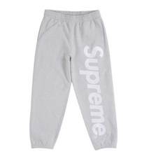 Load image into Gallery viewer, Supreme Satin Appliqué Sweatpant (FW25) &quot;Heather Grey&quot;
