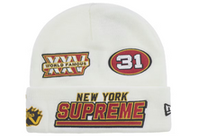 Load image into Gallery viewer, Supreme New Era Football Beanie "White"
