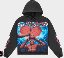 Load image into Gallery viewer, Godspeed Supreme Reign Hoodie "Black Wash"
