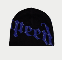 Load image into Gallery viewer, Godspeed OG Logo Studded Beanie "Black/Blue"
