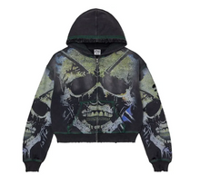 Load image into Gallery viewer, Vale Forever Gravedigger Zip-Up "Black"
