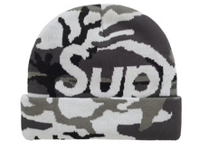 Load image into Gallery viewer, Supreme Big Logo Beanie (FW25) "Snow Camo"
