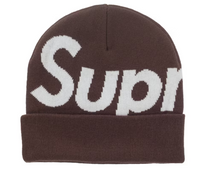 Load image into Gallery viewer, Supreme Big Logo Beanie (FW25) "Brown"
