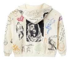 Load image into Gallery viewer, HMDD Sketch Hoodie "Cream"

