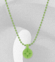 Load image into Gallery viewer, Chromer Hearts Silichrome Crossball Charm "Green"
