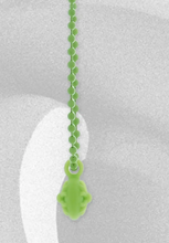 Load image into Gallery viewer, Chromer Hearts Silichrome Crossball Charm "Green"
