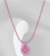 Load image into Gallery viewer, Chrome Hearts Silichrome Crossball Charm "Pink"
