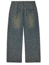 Load image into Gallery viewer, Vale Forever Iced Out Denim "Blue"
