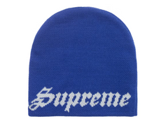 Load image into Gallery viewer, Supreme New Era Ghostface Beanie "Blue"
