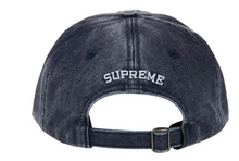 Load image into Gallery viewer, Supreme Pigment Coated S Logo 6-Panel Cap (SS26) "Navy"
