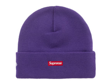 Load image into Gallery viewer, Supreme New Era Devil S Logo Beanie "Purple"
