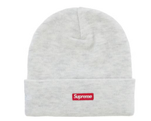 Load image into Gallery viewer, Supreme New Era Devil S Logo Beanie "Ash Grey"
