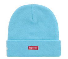 Load image into Gallery viewer, Supreme New Era Devil S Logo Beanie "Light Blue"

