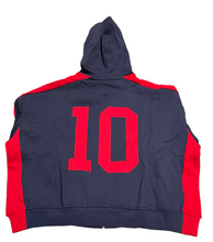 Load image into Gallery viewer, HMDD Lisbon Racing 10 Zip-Up "Navy/Red"
