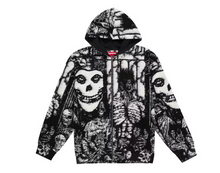 Load image into Gallery viewer, Supreme The Misfits Zip Up Hooded Sweater "Black"
