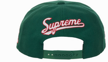Load image into Gallery viewer, Supreme World Famous S Logo 6-Panel Hat "Green"
