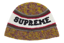 Load image into Gallery viewer, Supreme Knit Logo Crusher Hat (SS26) "Yellow"
