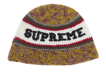 Load image into Gallery viewer, Supreme Knit Logo Crusher Hat (SS26) "Yellow"
