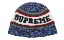 Load image into Gallery viewer, Supreme Knit Logo Crusher Hat (SS26) "Navy"
