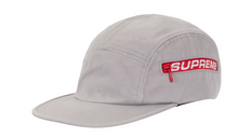 Load image into Gallery viewer, Supreme Side Zip Camp Cap (SS26) "Grey"
